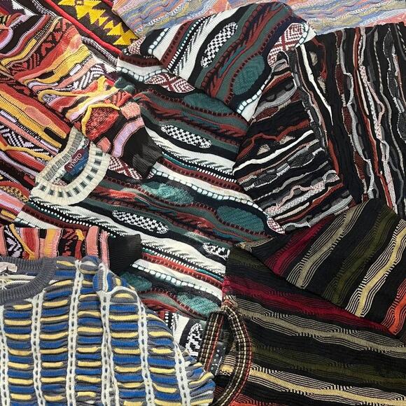 COOGI Other - Lot of 9 Coogi Style Sweaters Bulk Wholesale Mixed Sizes Vintage Reseller Bundle